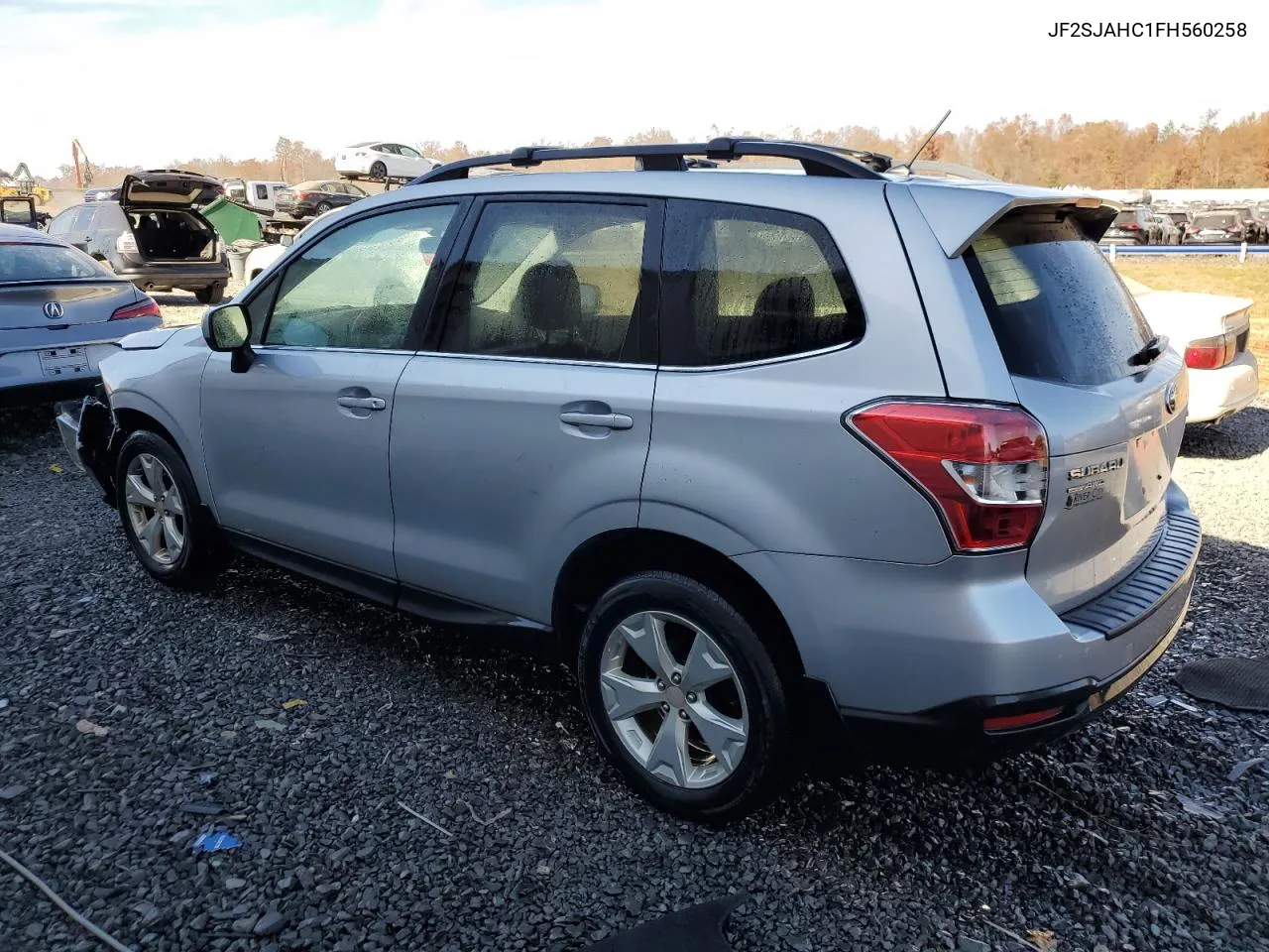 2015 Subaru Forester 2.5I Limited VIN: JF2SJAHC1FH560258 Lot: 78586064