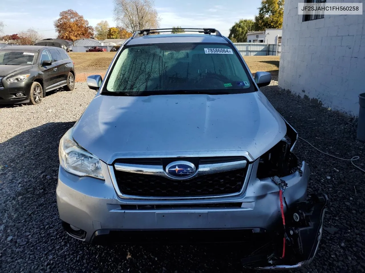 2015 Subaru Forester 2.5I Limited VIN: JF2SJAHC1FH560258 Lot: 78586064