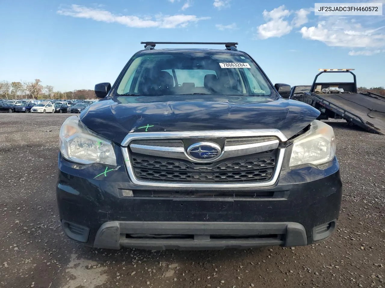 2015 Subaru Forester 2.5I Premium VIN: JF2SJADC3FH460572 Lot: 78663284