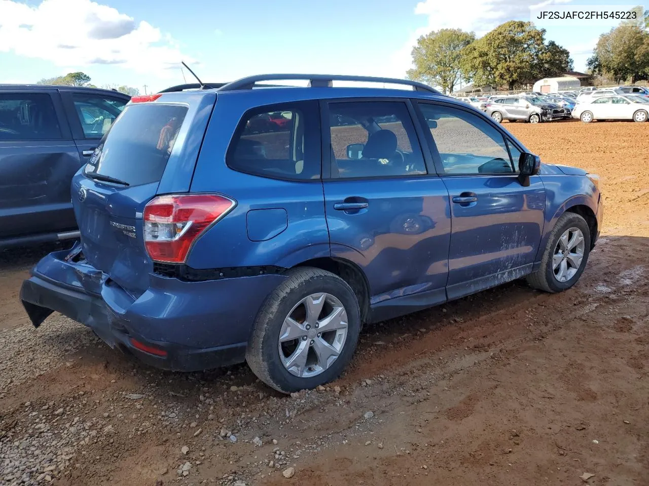 2015 Subaru Forester 2.5I Premium VIN: JF2SJAFC2FH545223 Lot: 78689094