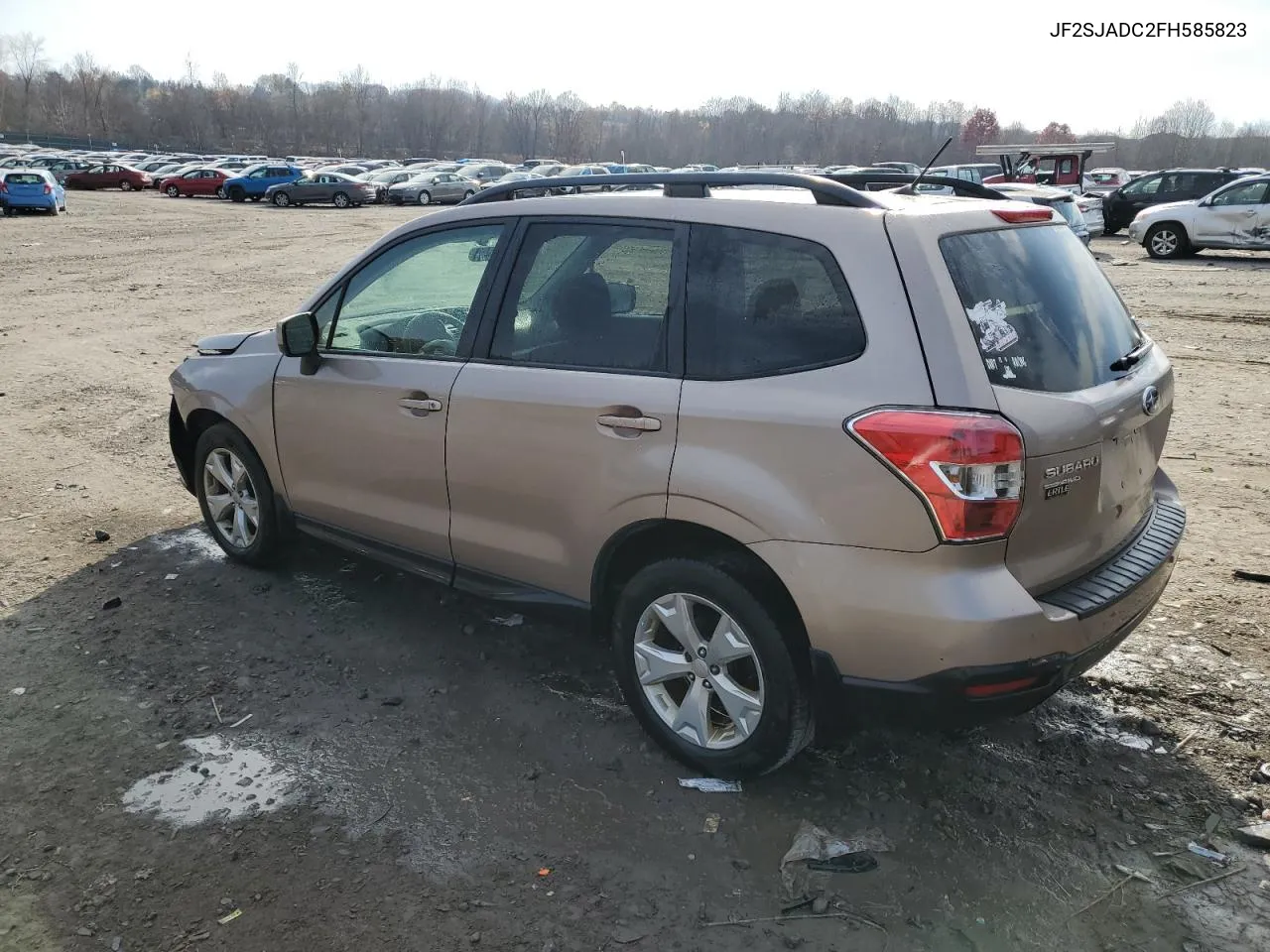 2015 Subaru Forester 2.5I Premium VIN: JF2SJADC2FH585823 Lot: 78690474