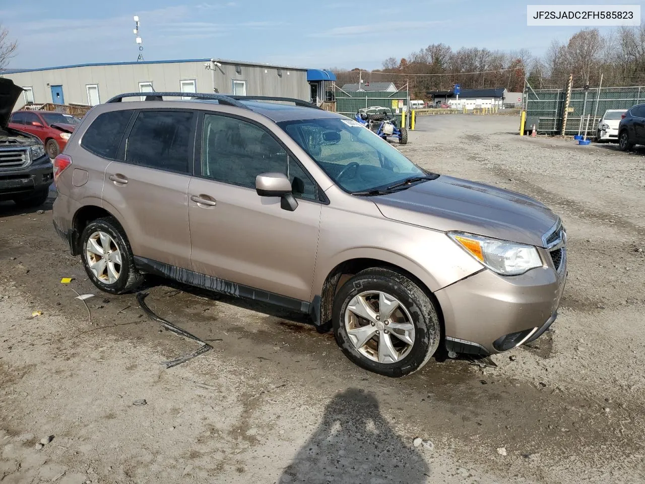 2015 Subaru Forester 2.5I Premium VIN: JF2SJADC2FH585823 Lot: 78690474