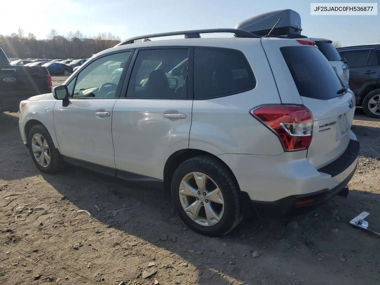 2015 Subaru Forester 2.5I Premium VIN: JF2SJADC0FH536877 Lot: 78713374