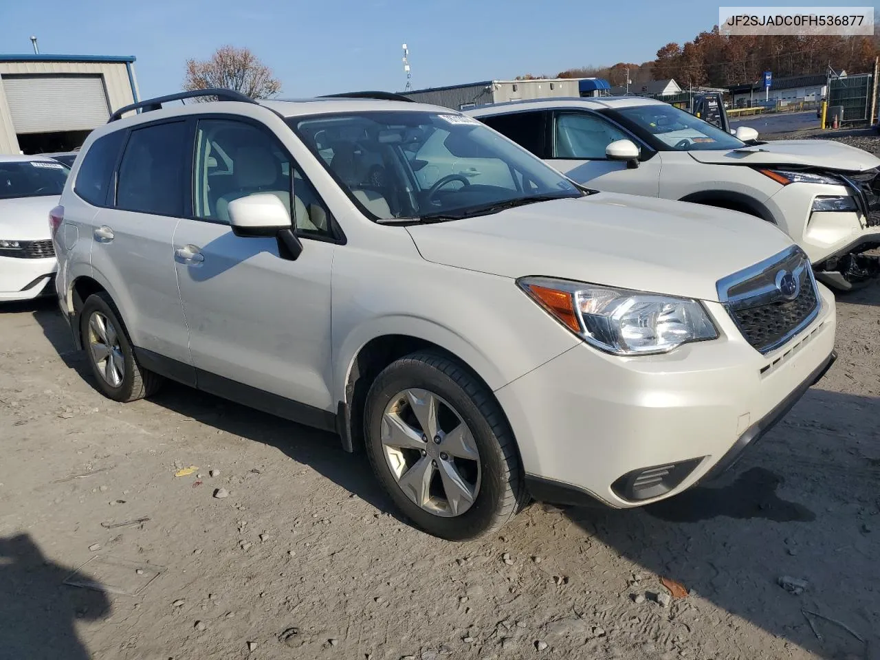 2015 Subaru Forester 2.5I Premium VIN: JF2SJADC0FH536877 Lot: 78713374