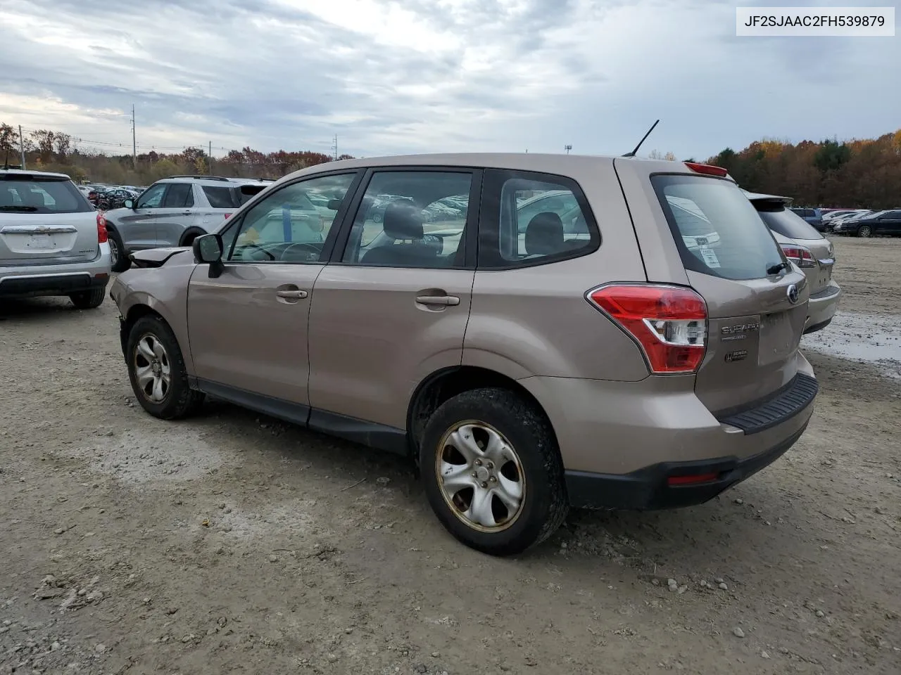 2015 Subaru Forester 2.5I VIN: JF2SJAAC2FH539879 Lot: 78719484