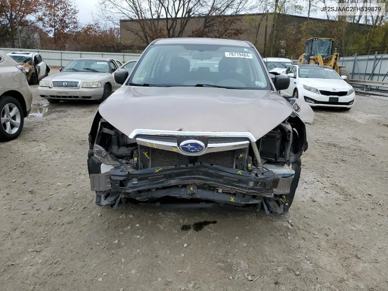 2015 Subaru Forester 2.5I VIN: JF2SJAAC2FH539879 Lot: 78719484