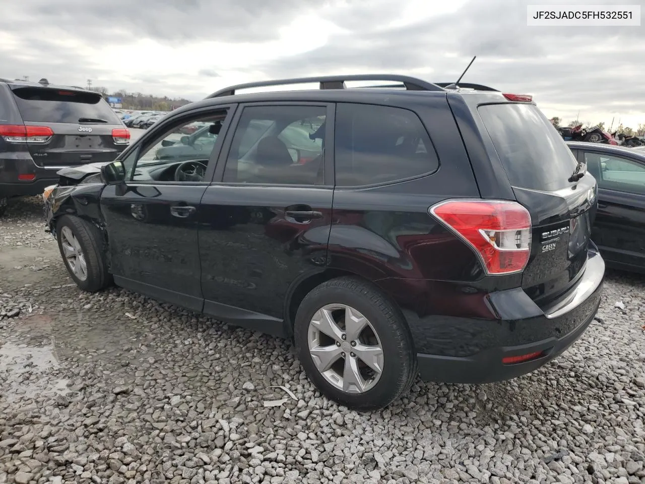 2015 Subaru Forester 2.5I Premium VIN: JF2SJADC5FH532551 Lot: 78953194