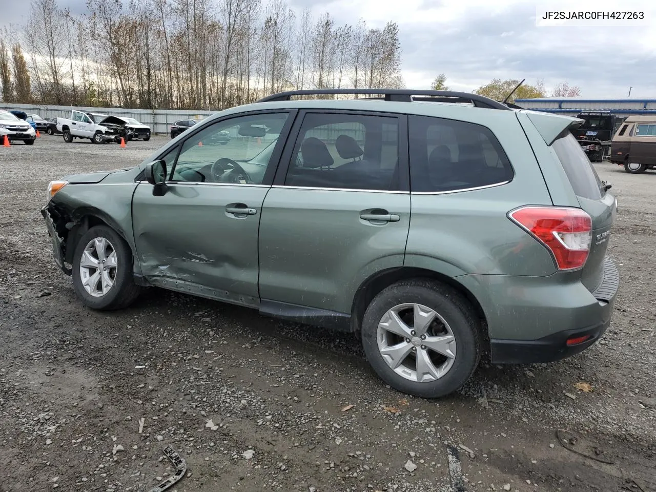 2015 Subaru Forester 2.5I Limited VIN: JF2SJARC0FH427263 Lot: 79024794