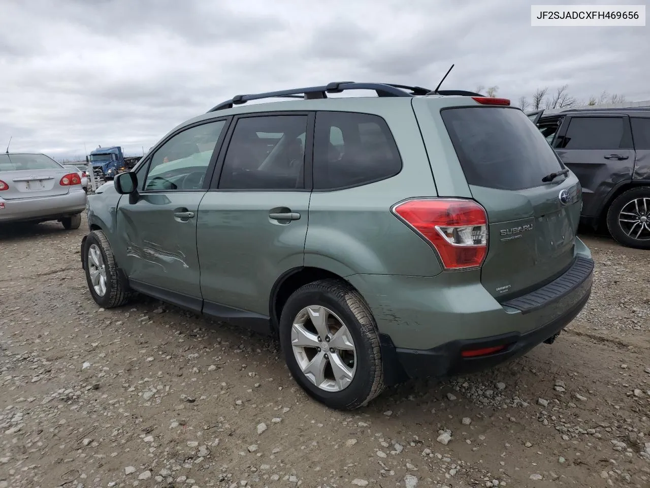 2015 Subaru Forester 2.5I Premium VIN: JF2SJADCXFH469656 Lot: 79074404