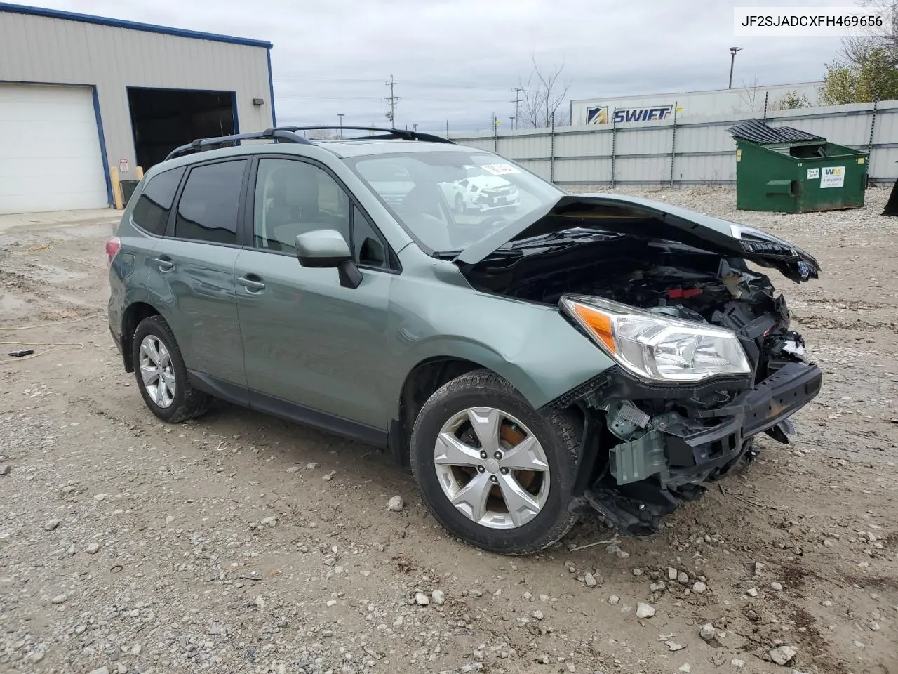 2015 Subaru Forester 2.5I Premium VIN: JF2SJADCXFH469656 Lot: 79074404