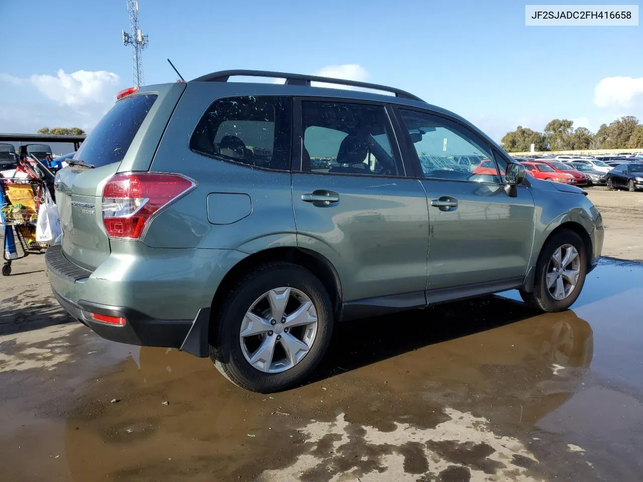 2015 Subaru Forester 2.5I Premium VIN: JF2SJADC2FH416658 Lot: 79166094