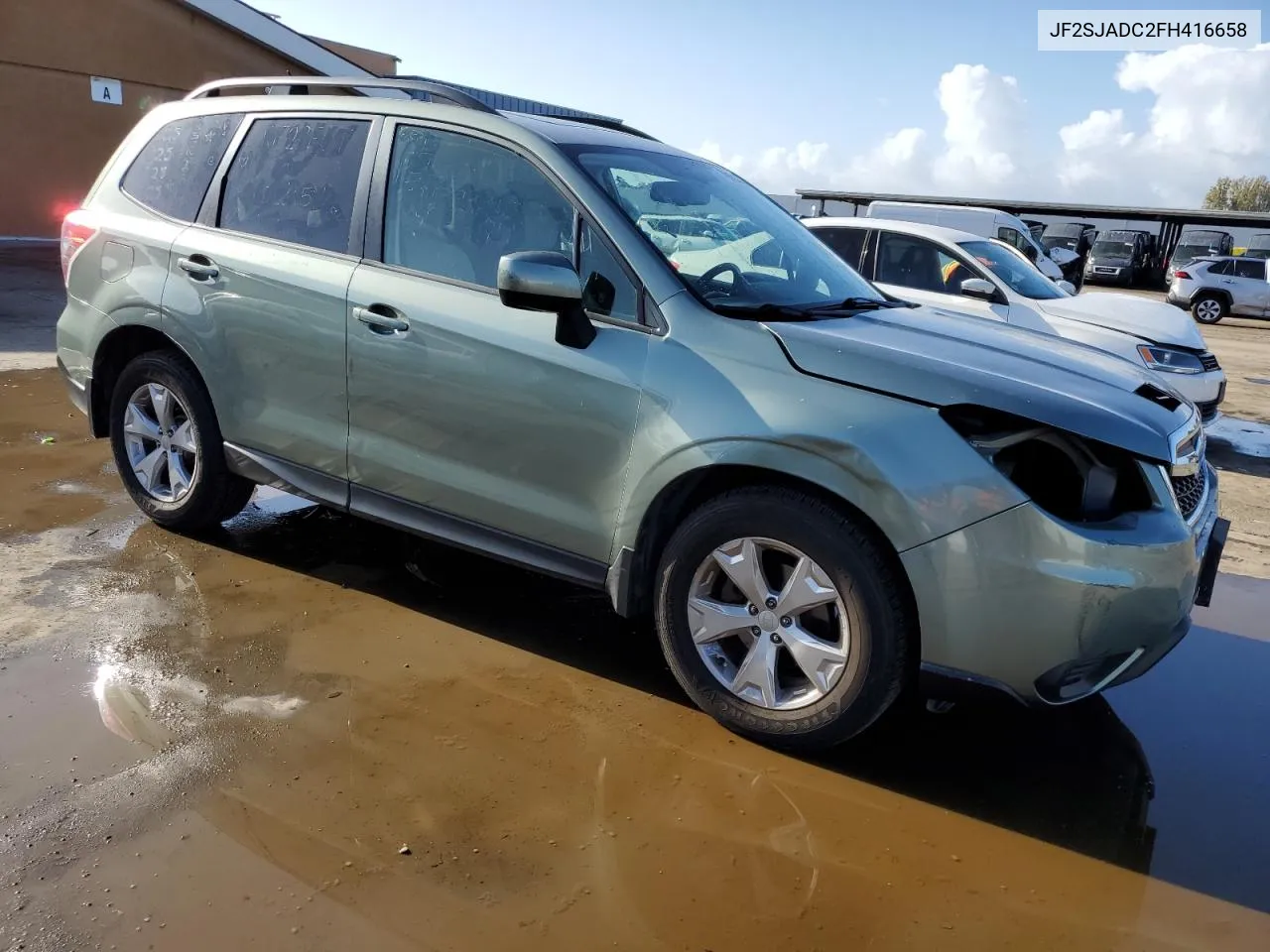 2015 Subaru Forester 2.5I Premium VIN: JF2SJADC2FH416658 Lot: 79166094