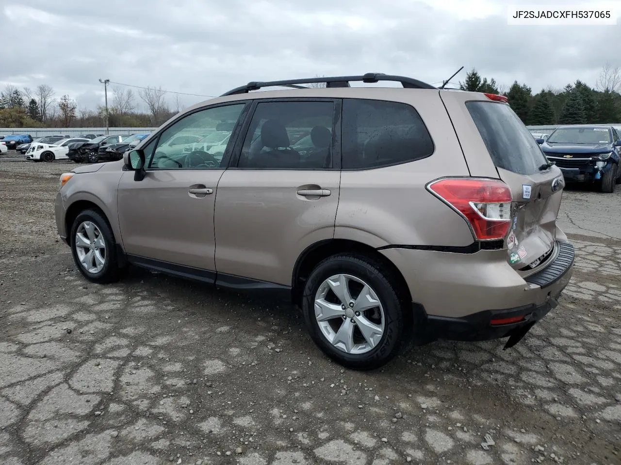 2015 Subaru Forester 2.5I Premium VIN: JF2SJADCXFH537065 Lot: 79170714