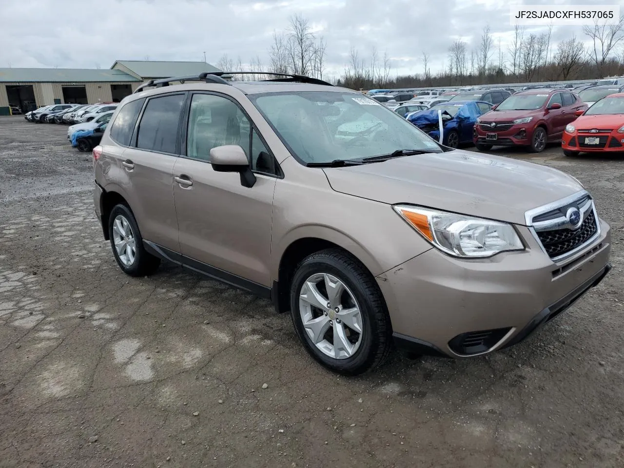 2015 Subaru Forester 2.5I Premium VIN: JF2SJADCXFH537065 Lot: 79170714