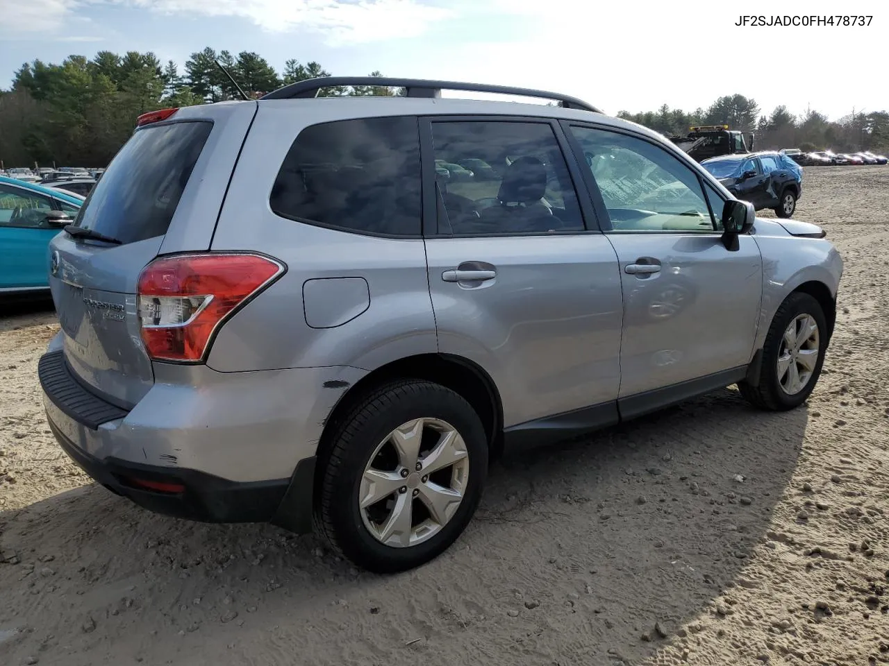 2015 Subaru Forester 2.5I Premium VIN: JF2SJADC0FH478737 Lot: 79176774