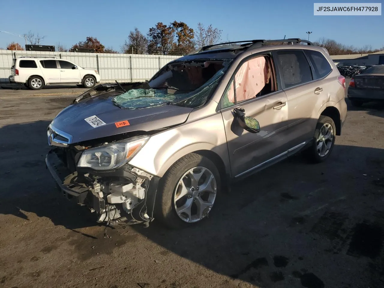 2015 Subaru Forester 2.5I Touring VIN: JF2SJAWC6FH477928 Lot: 79188394