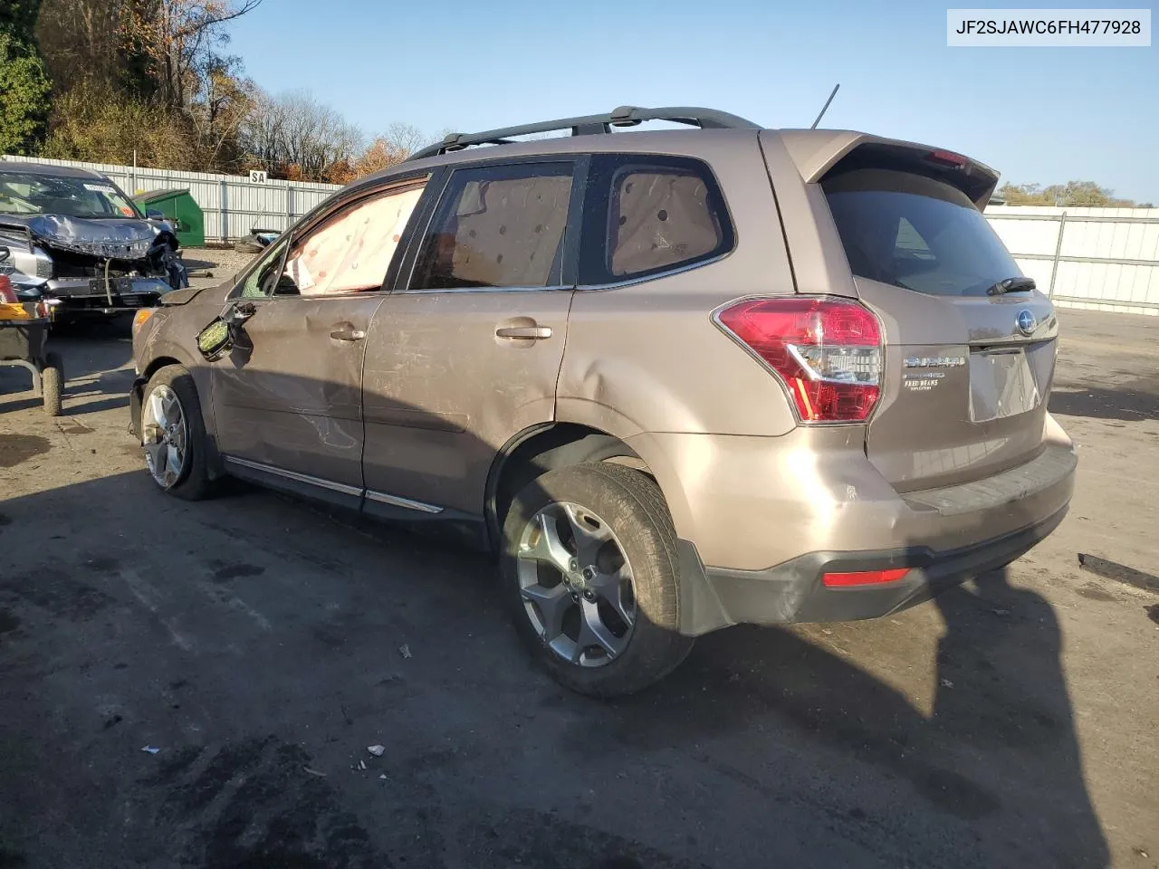 2015 Subaru Forester 2.5I Touring VIN: JF2SJAWC6FH477928 Lot: 79188394