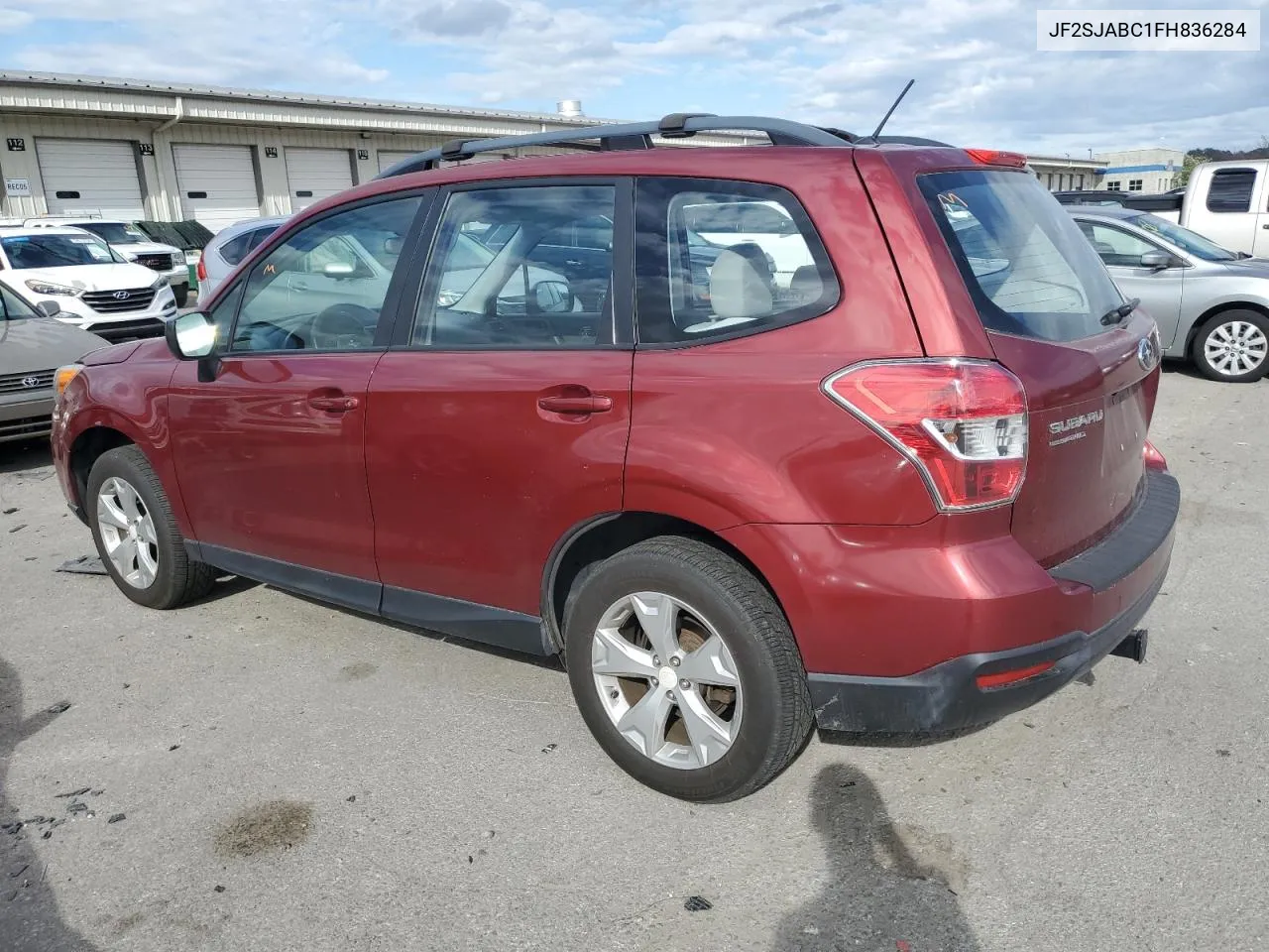 2015 Subaru Forester 2.5I VIN: JF2SJABC1FH836284 Lot: 79290334