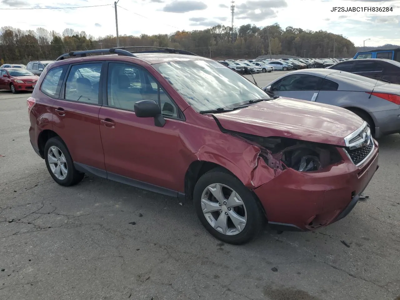 2015 Subaru Forester 2.5I VIN: JF2SJABC1FH836284 Lot: 79290334