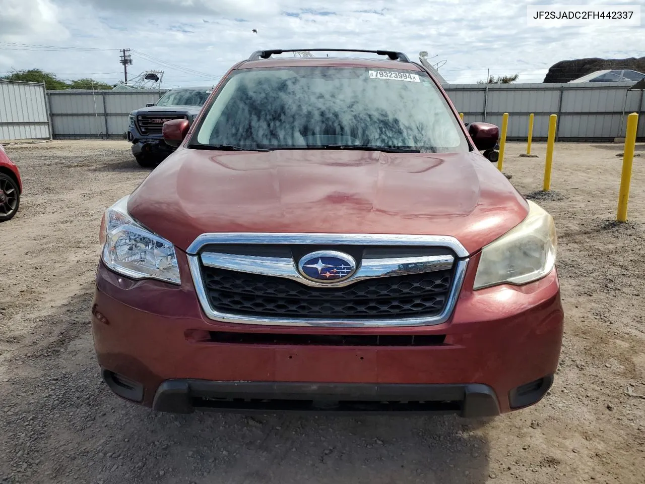 2015 Subaru Forester 2.5I Premium VIN: JF2SJADC2FH442337 Lot: 79323994