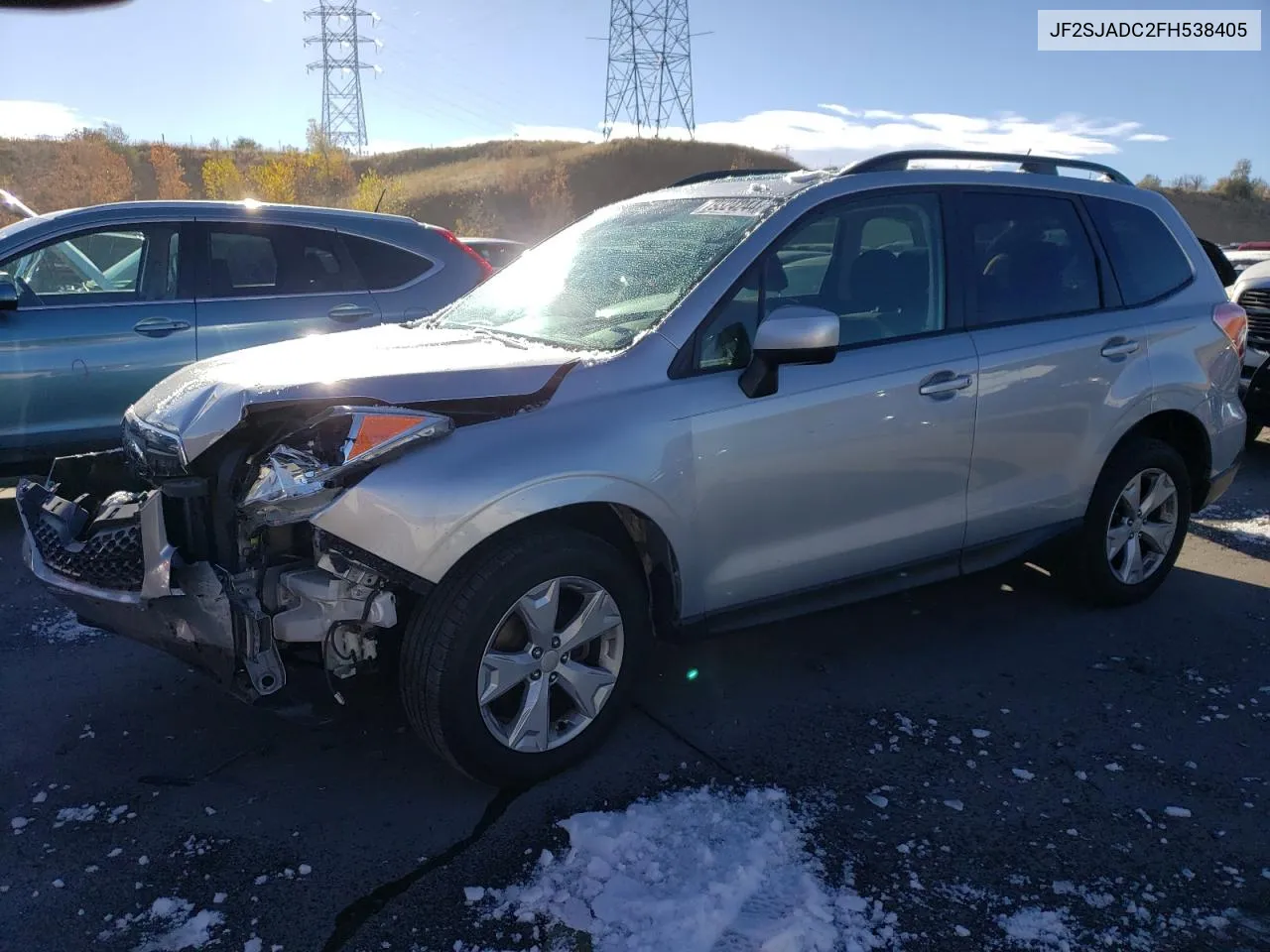 2015 Subaru Forester 2.5I Premium VIN: JF2SJADC2FH538405 Lot: 79324244