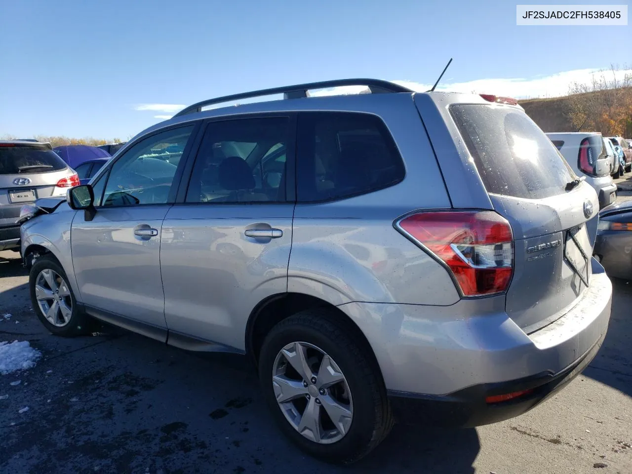 2015 Subaru Forester 2.5I Premium VIN: JF2SJADC2FH538405 Lot: 79324244