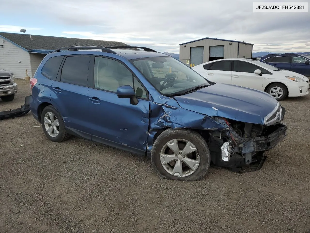 2015 Subaru Forester 2.5I Premium VIN: JF2SJADC1FH542381 Lot: 79418514