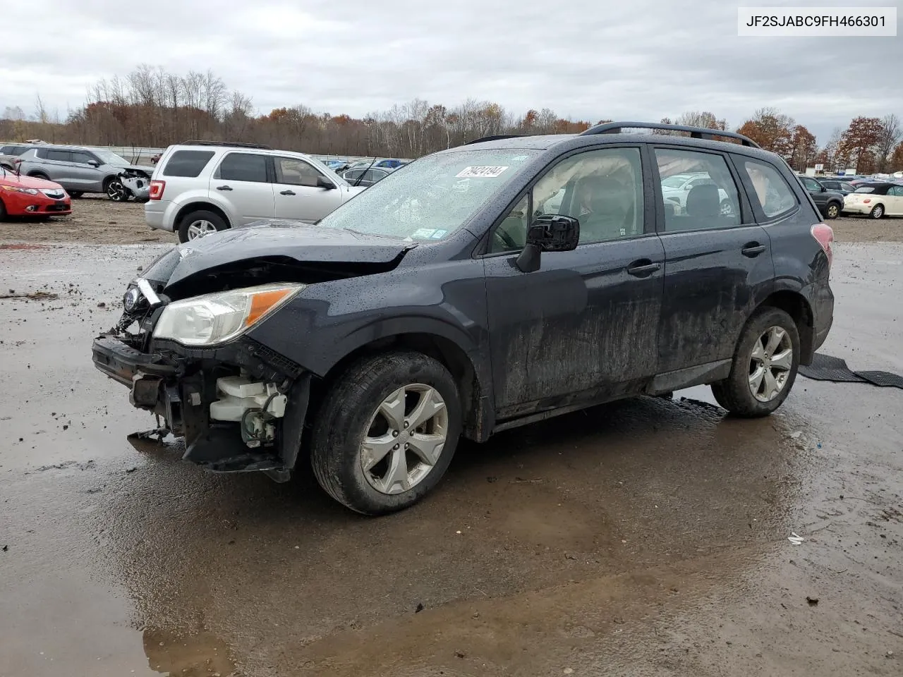 2015 Subaru Forester 2.5I VIN: JF2SJABC9FH466301 Lot: 79424194