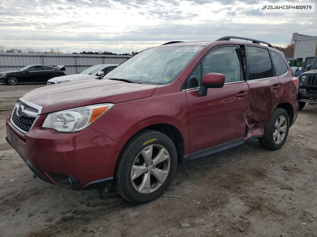 2015 Subaru Forester 2.5I Limited VIN: JF2SJAHC5FH400979 Lot: 79501284