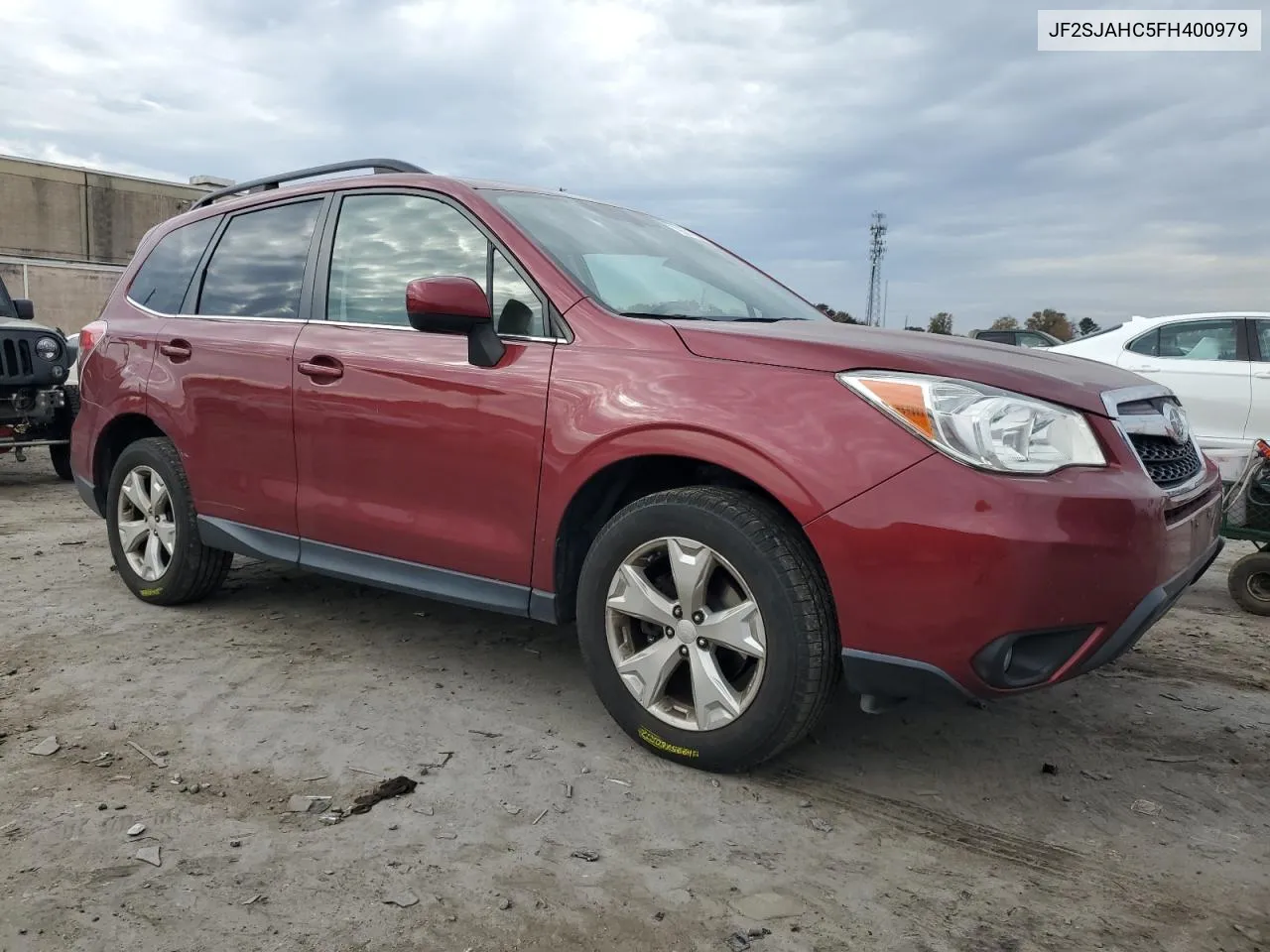 2015 Subaru Forester 2.5I Limited VIN: JF2SJAHC5FH400979 Lot: 79501284