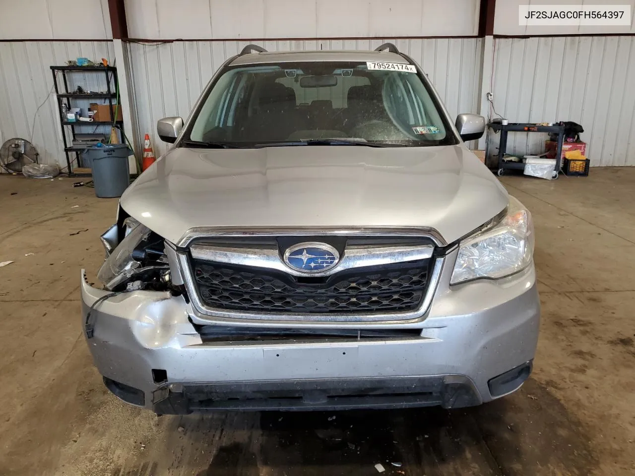 2015 Subaru Forester 2.5I Premium VIN: JF2SJAGC0FH564397 Lot: 79524174