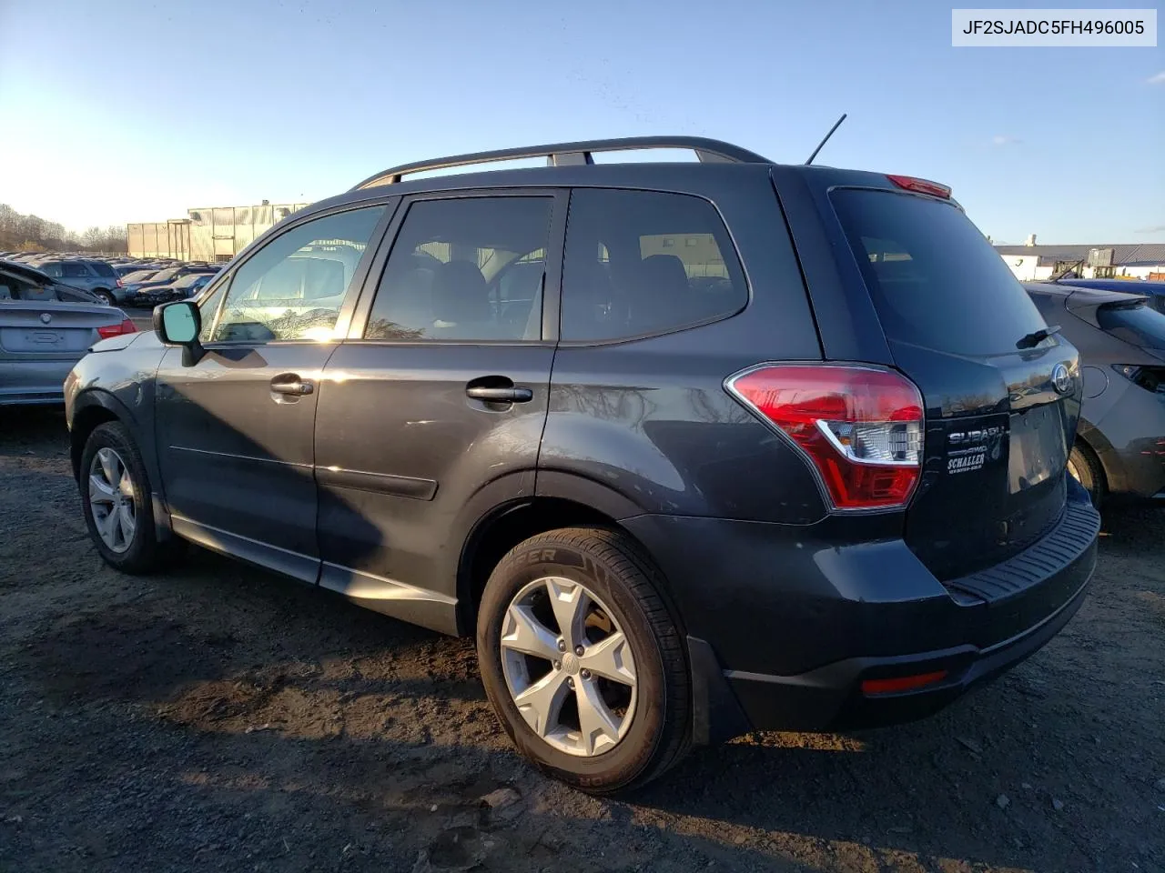 2015 Subaru Forester 2.5I Premium VIN: JF2SJADC5FH496005 Lot: 80137714