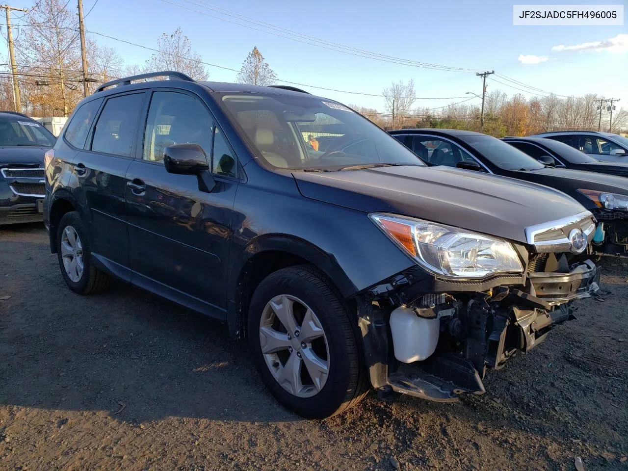 2015 Subaru Forester 2.5I Premium VIN: JF2SJADC5FH496005 Lot: 80137714