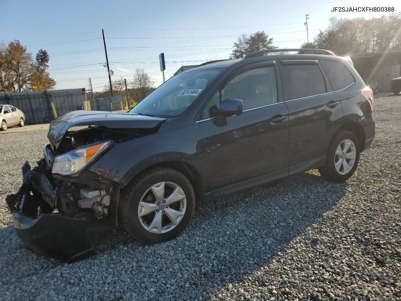 2015 Subaru Forester 2.5I Limited VIN: JF2SJAHCXFH800388 Lot: 80141464