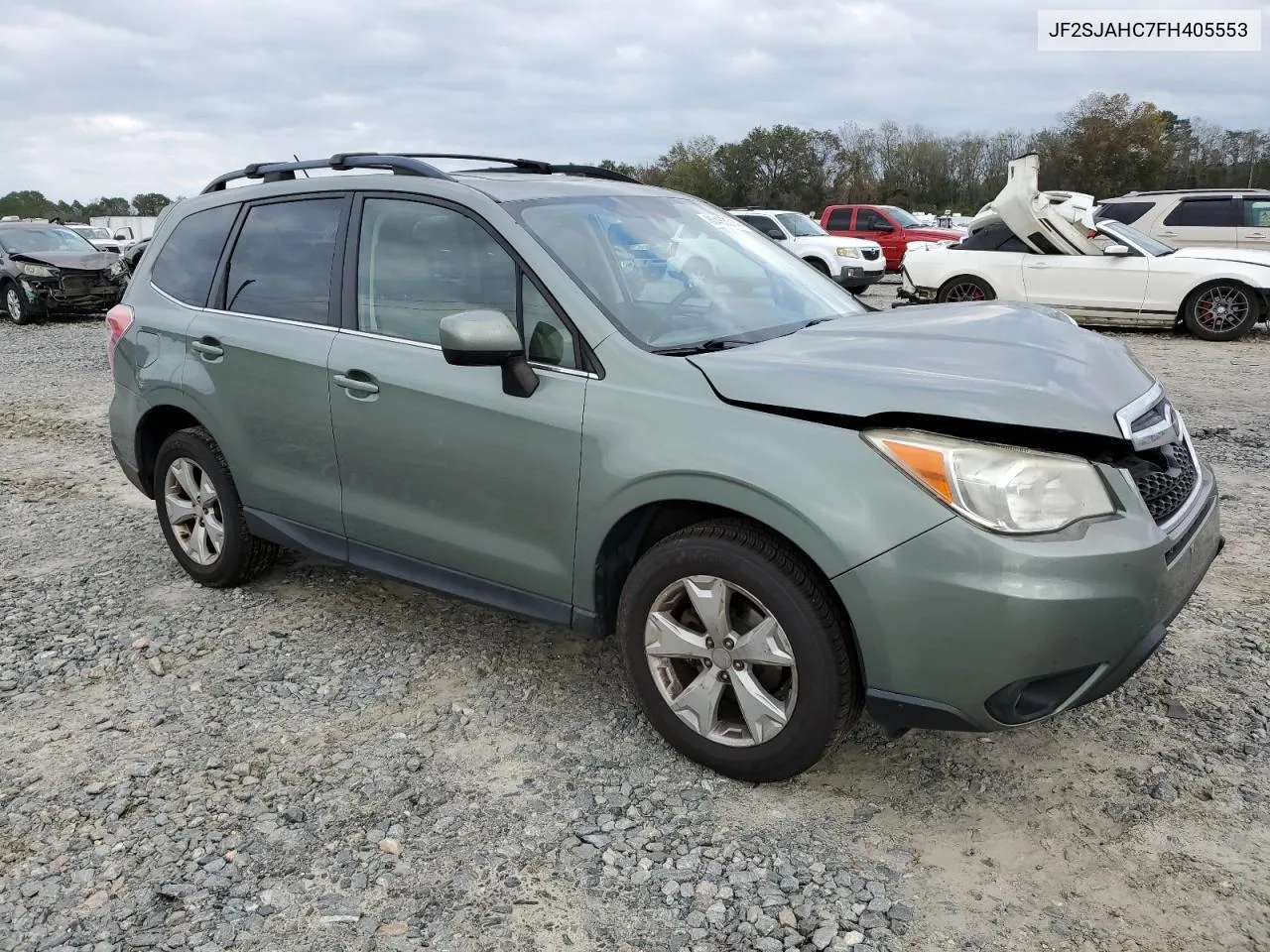 2015 Subaru Forester 2.5I Limited VIN: JF2SJAHC7FH405553 Lot: 80463314