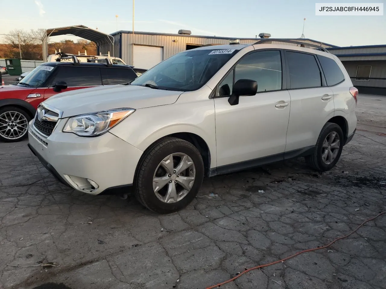 2015 Subaru Forester 2.5I VIN: JF2SJABC8FH446945 Lot: 80745314