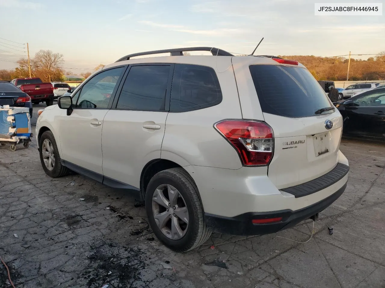 2015 Subaru Forester 2.5I VIN: JF2SJABC8FH446945 Lot: 80745314