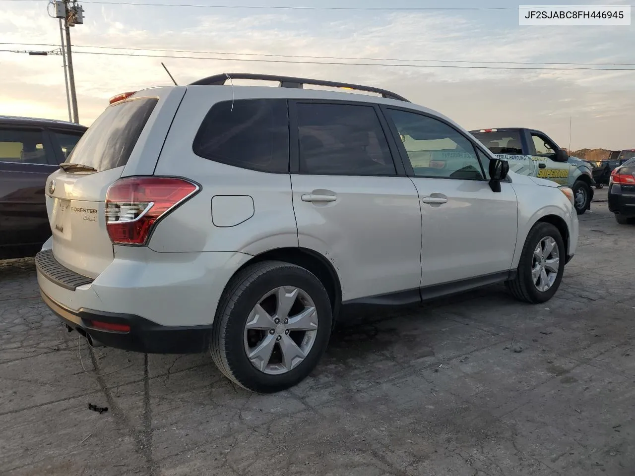 2015 Subaru Forester 2.5I VIN: JF2SJABC8FH446945 Lot: 80745314