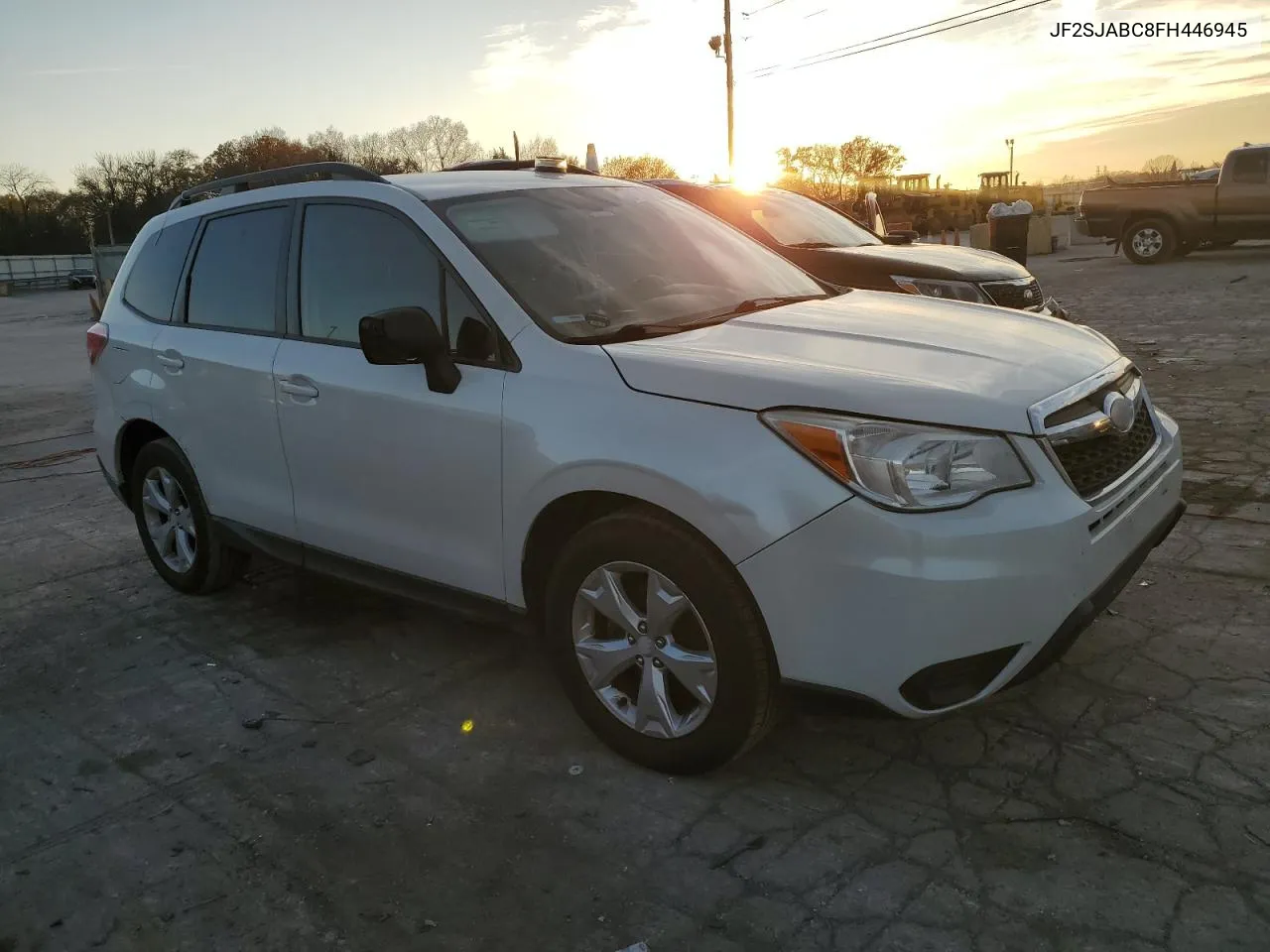 2015 Subaru Forester 2.5I VIN: JF2SJABC8FH446945 Lot: 80745314