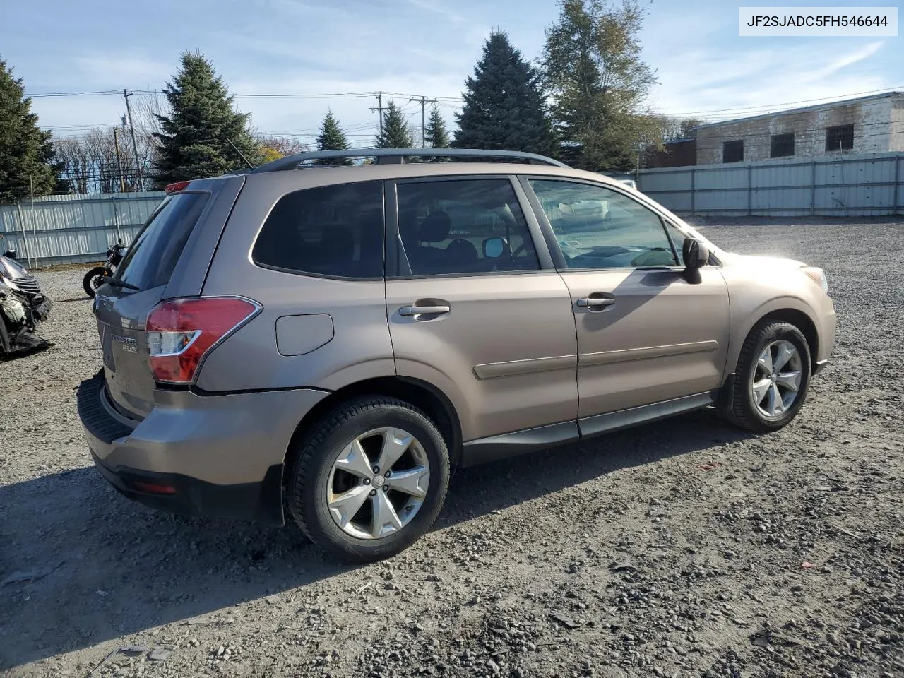 2015 Subaru Forester 2.5I Premium VIN: JF2SJADC5FH546644 Lot: 80972694