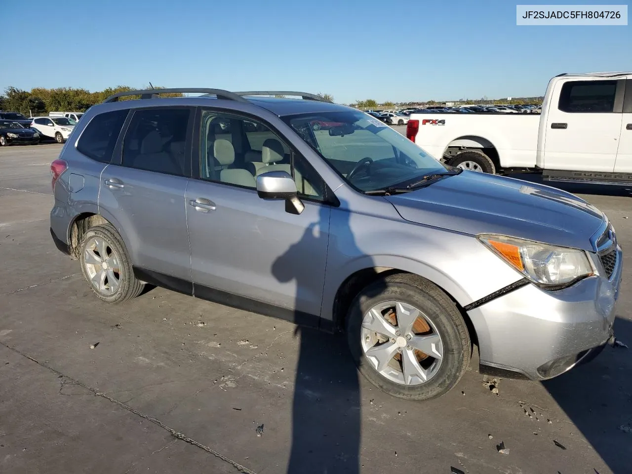 2015 Subaru Forester 2.5I Premium VIN: JF2SJADC5FH804726 Lot: 81342784