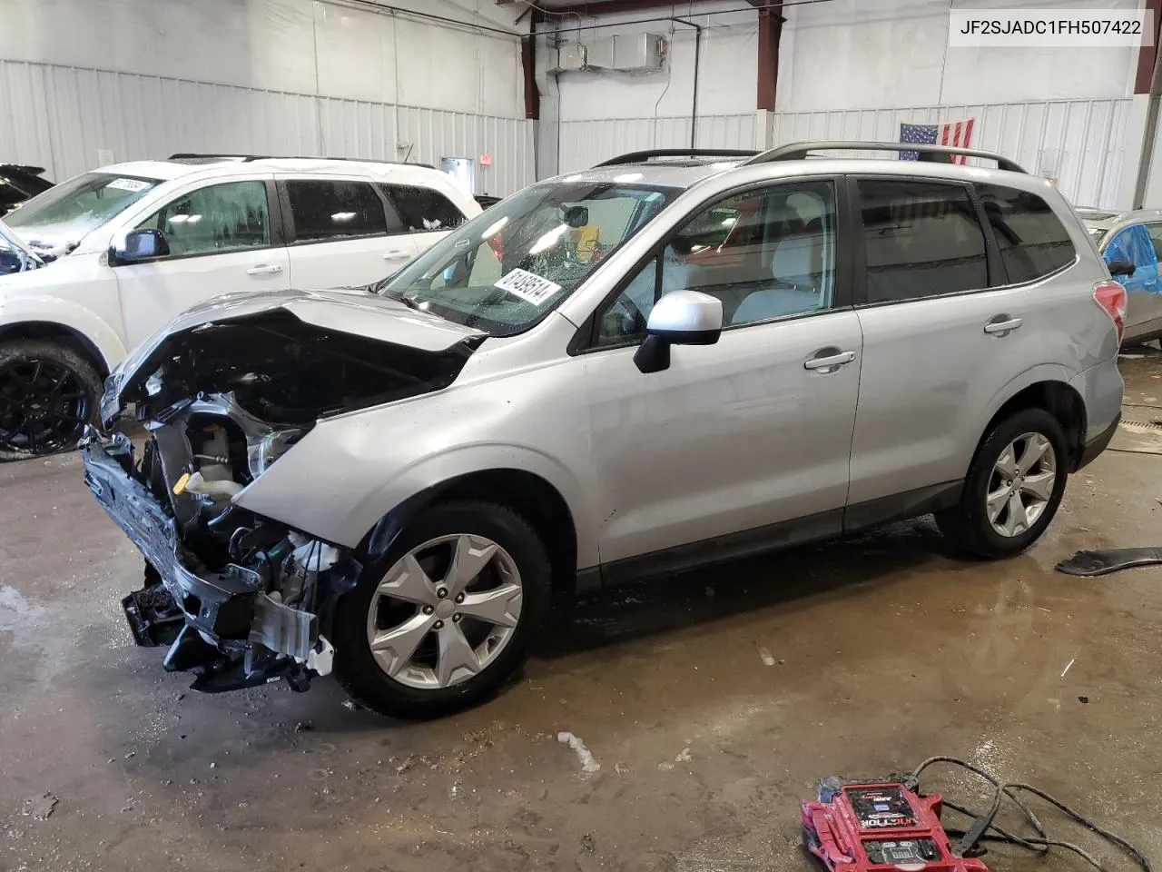 2015 Subaru Forester 2.5I Premium VIN: JF2SJADC1FH507422 Lot: 81469514