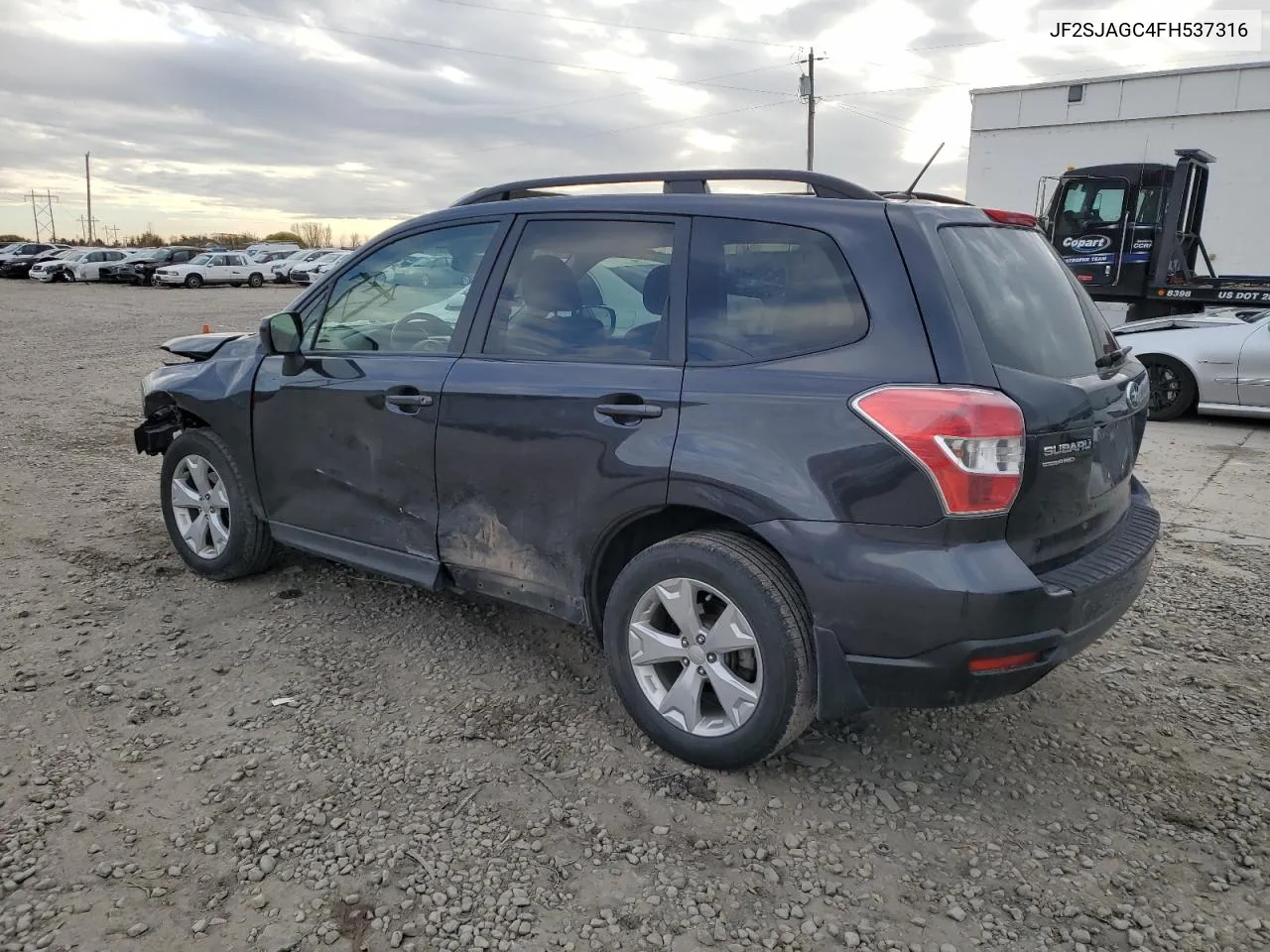 2015 Subaru Forester 2.5I Premium VIN: JF2SJAGC4FH537316 Lot: 81728544