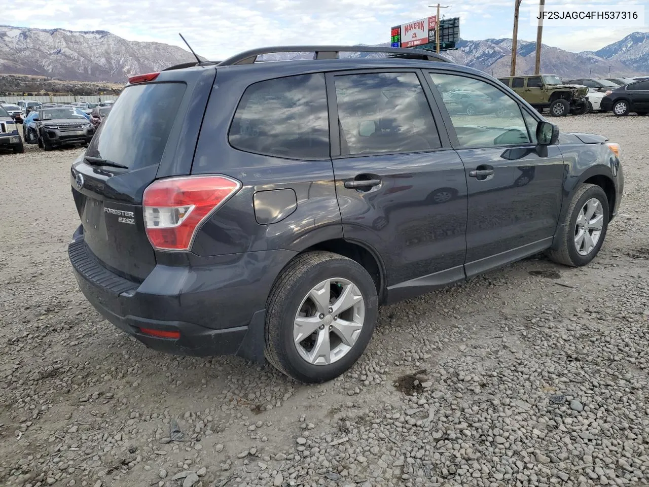 2015 Subaru Forester 2.5I Premium VIN: JF2SJAGC4FH537316 Lot: 81728544