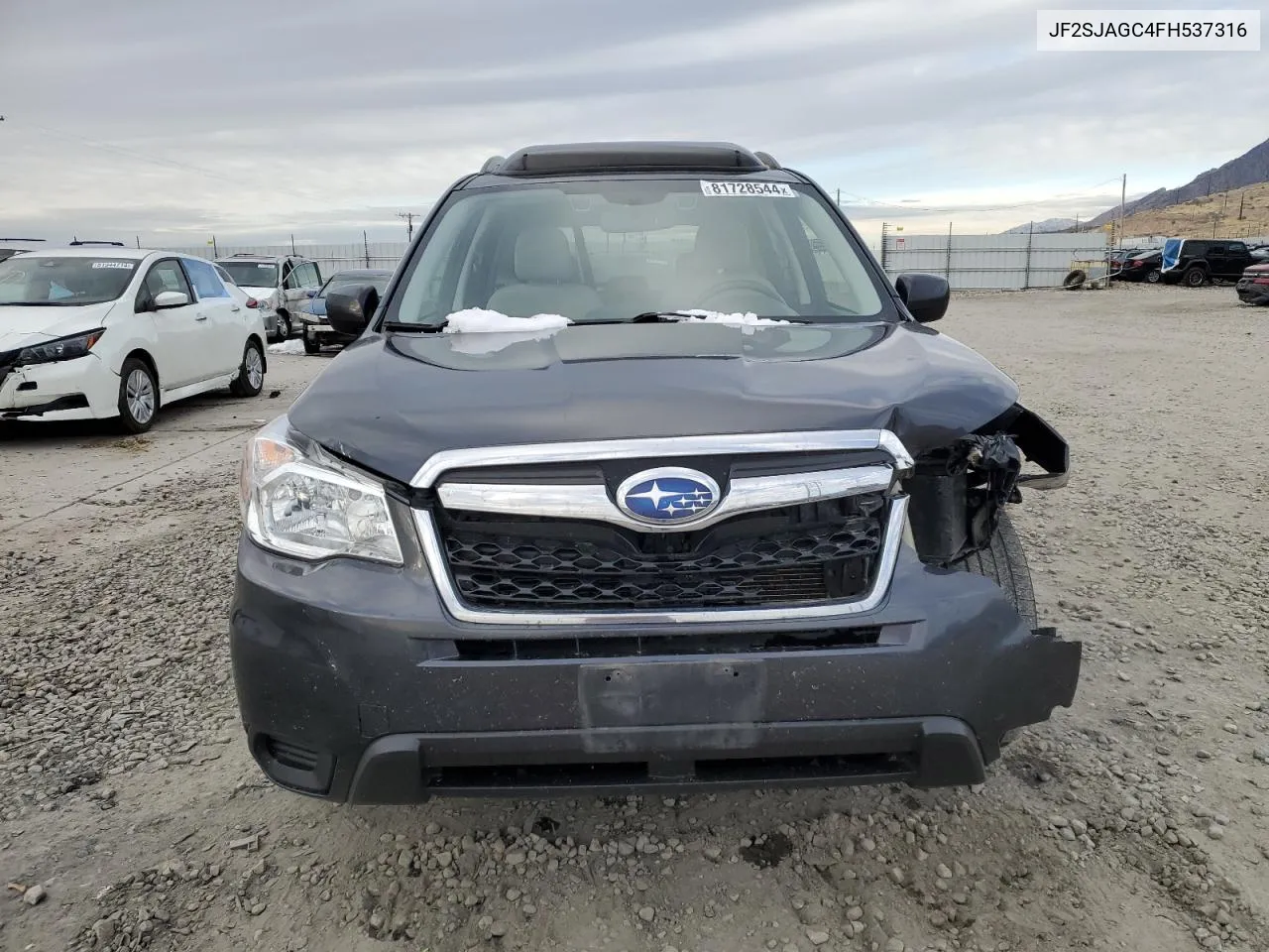 2015 Subaru Forester 2.5I Premium VIN: JF2SJAGC4FH537316 Lot: 81728544