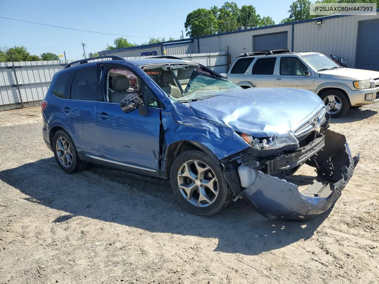 2016 Subaru Forester 2.5I Touring VIN: JF2SJAXC8GH447393 Lot: 51937434