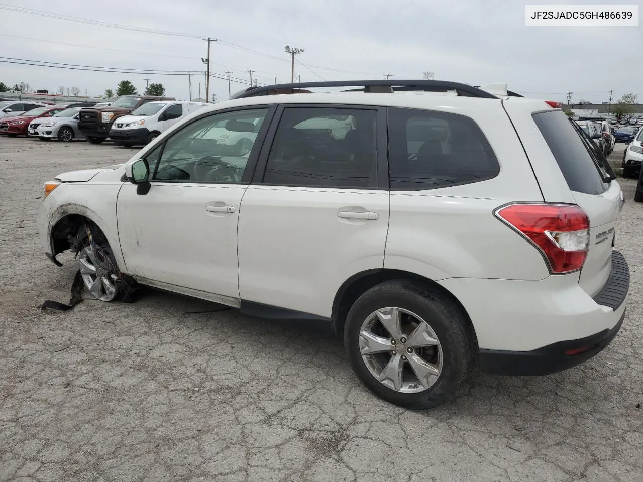 2016 Subaru Forester 2.5I Premium VIN: JF2SJADC5GH486639 Lot: 52292514