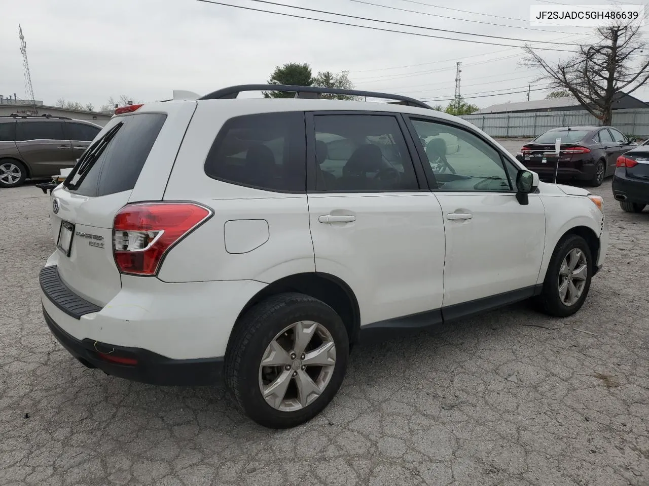 2016 Subaru Forester 2.5I Premium VIN: JF2SJADC5GH486639 Lot: 52292514