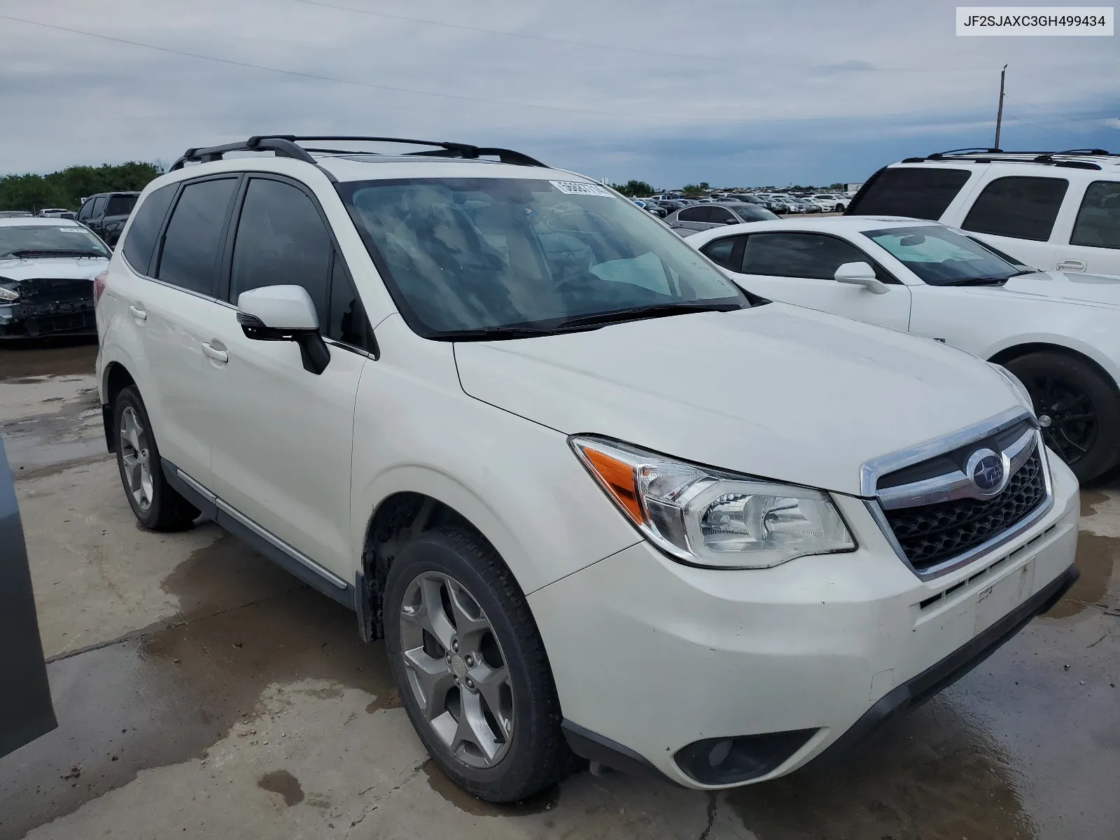 2016 Subaru Forester 2.5I Touring VIN: JF2SJAXC3GH499434 Lot: 56887714