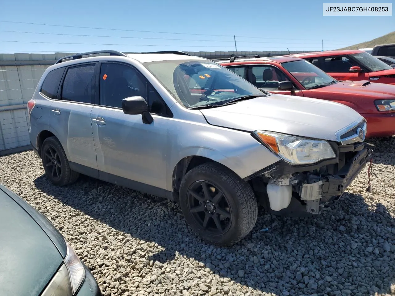 2016 Subaru Forester 2.5I VIN: JF2SJABC7GH408253 Lot: 58539154